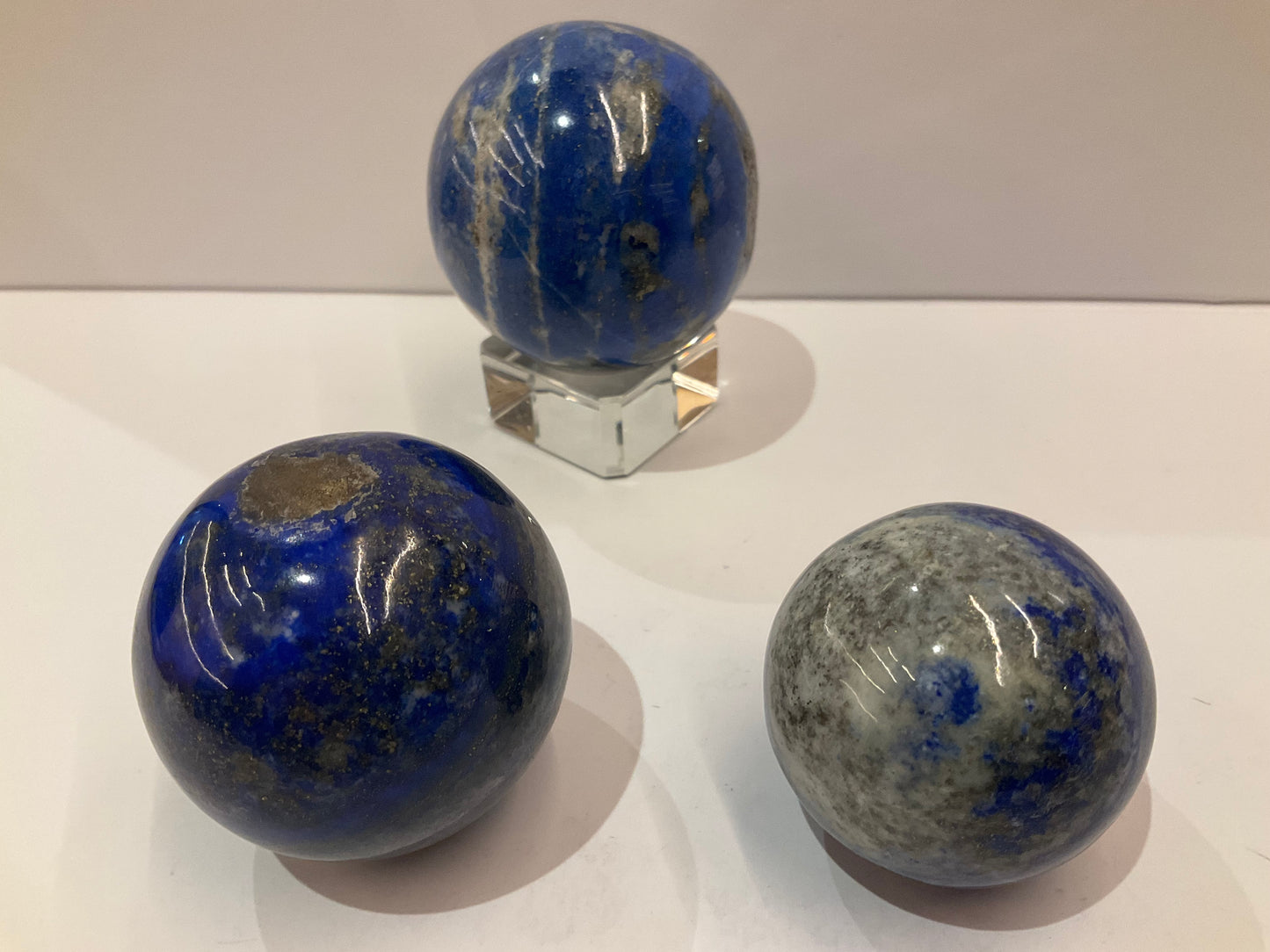 Lapis Lazuli Spheres – Decorative Lapis Lazuli Spheres for Wisdom, Clarity, and Mental Focus