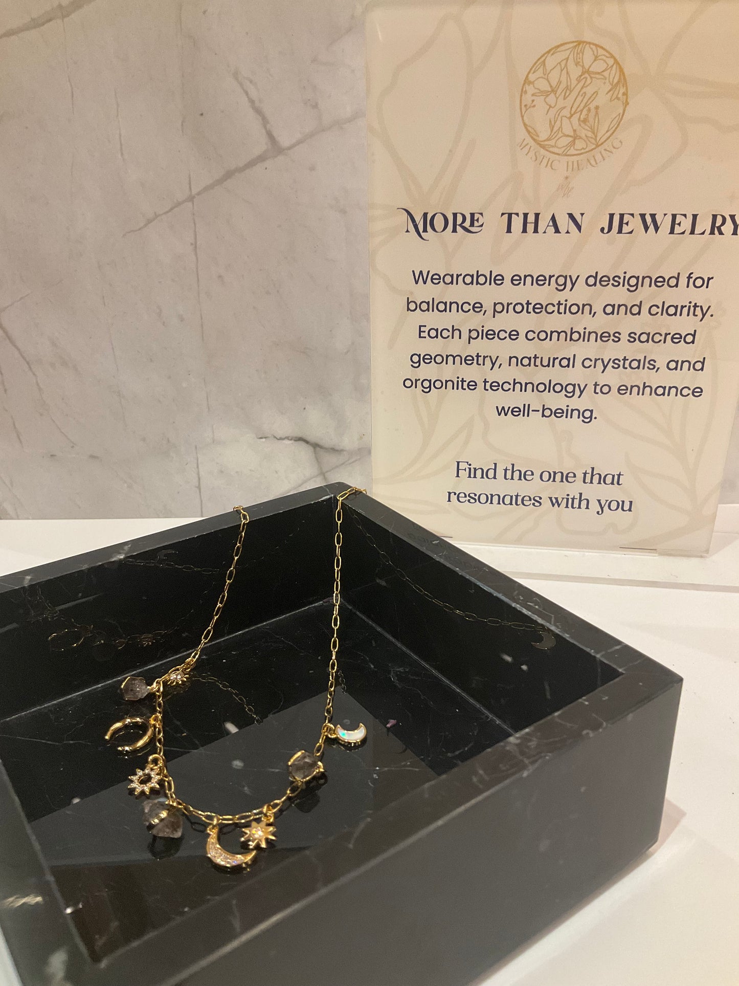 Nebula Fragments charm Necklace