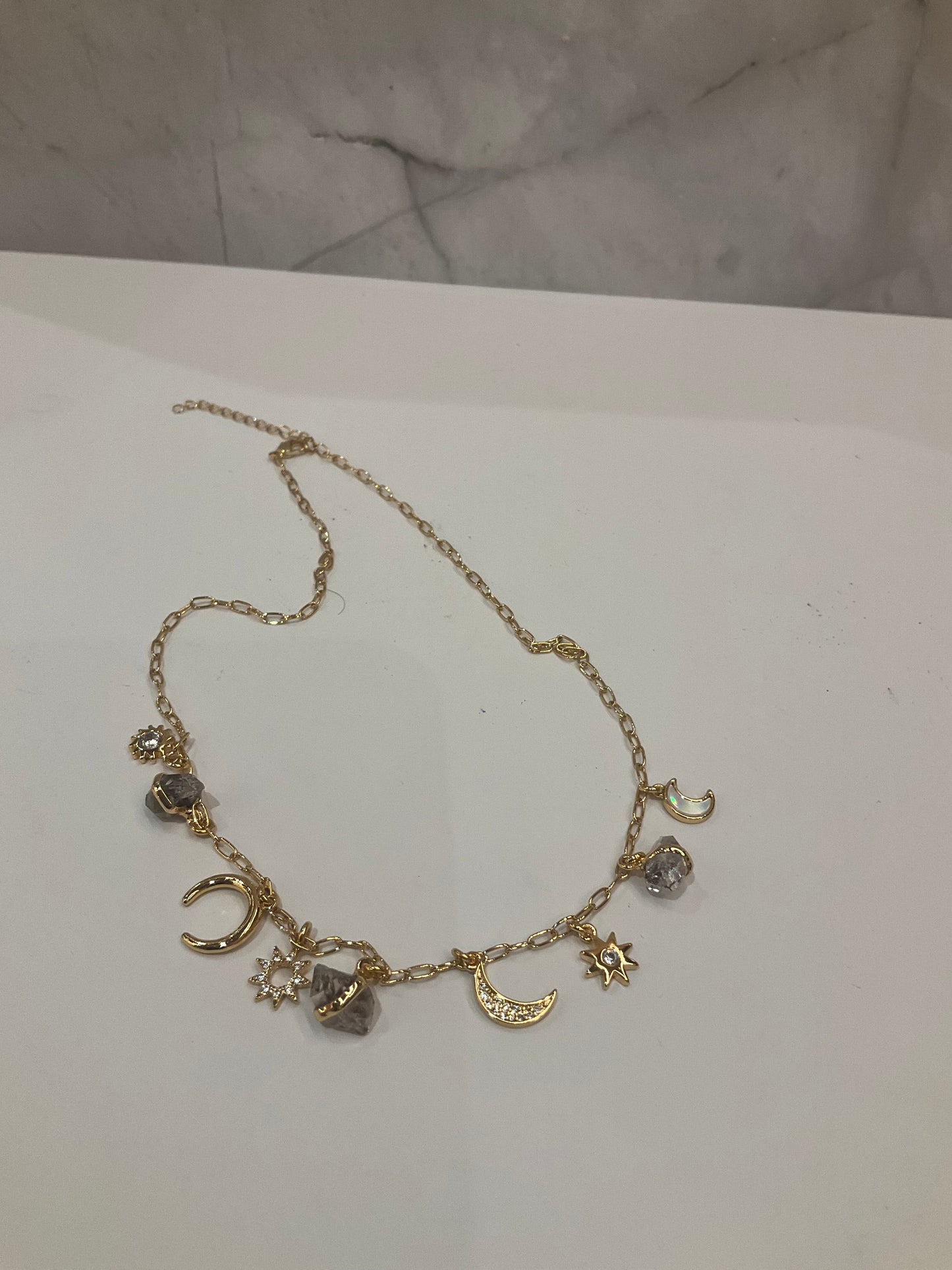Nebula Fragments charm Necklace