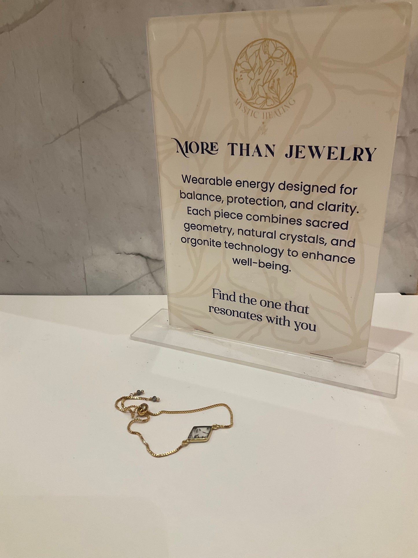 Hidden Gem Adjustable Bracelet