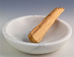 Opal White Marble Bowl