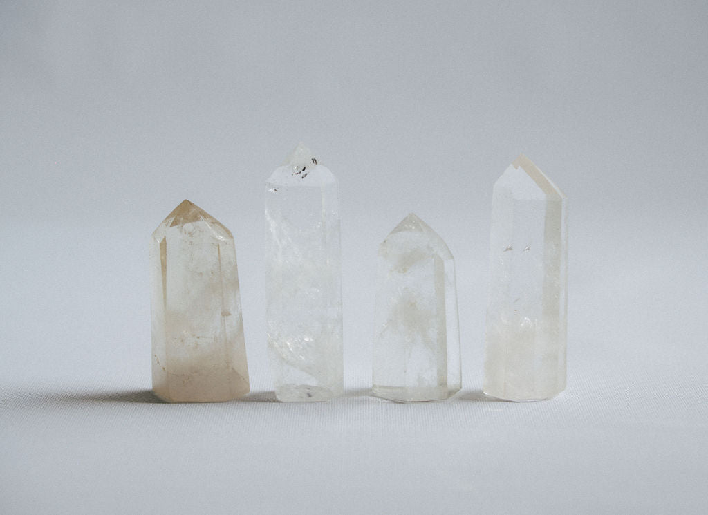 Clear Quartz Crystal Tower – Clear Quartz Tower for Clarity, Amplified Energy, and Balance