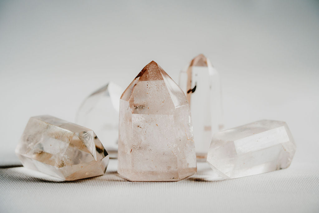 Clear Quartz Crystal Tower – Clear Quartz Tower for Clarity, Amplified Energy, and Balance