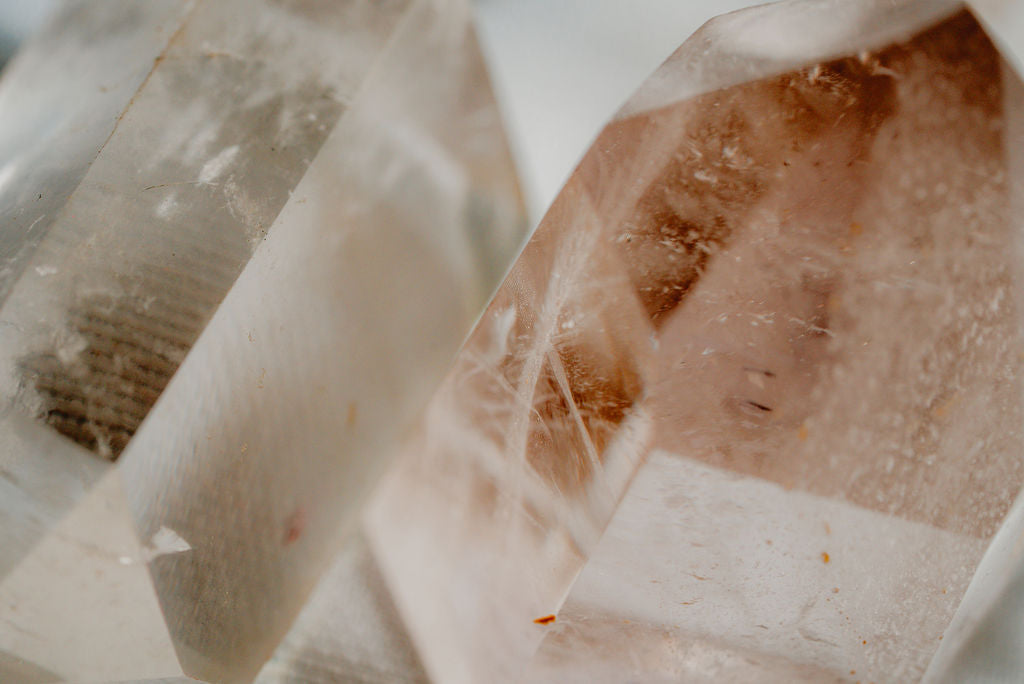 Clear Quartz Crystal Tower – Clear Quartz Tower for Clarity, Amplified Energy, and Balance