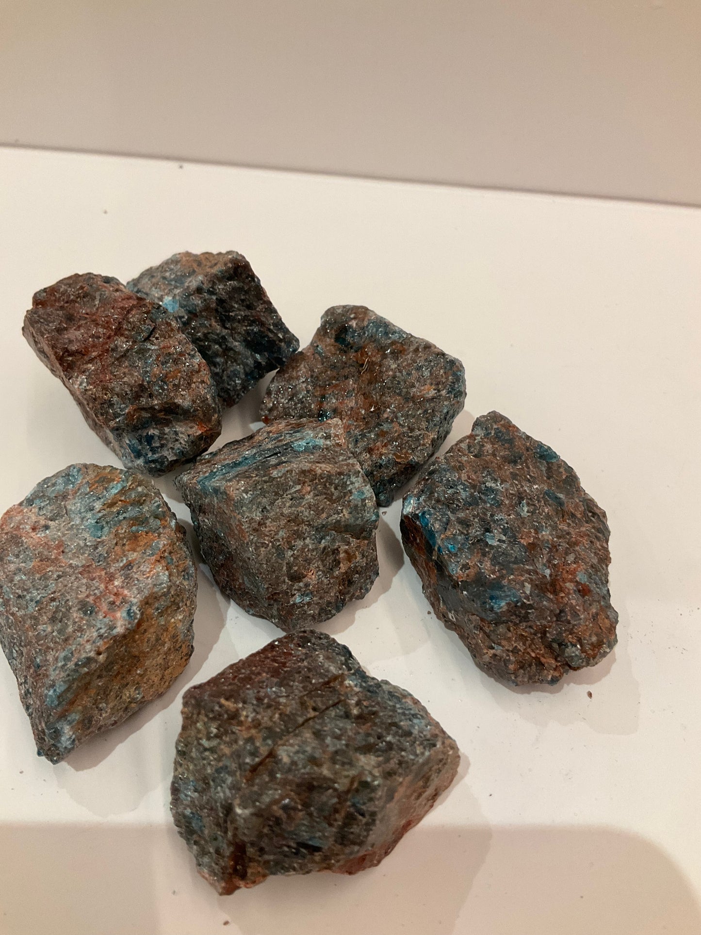 Raw Blue Apatite Crystal