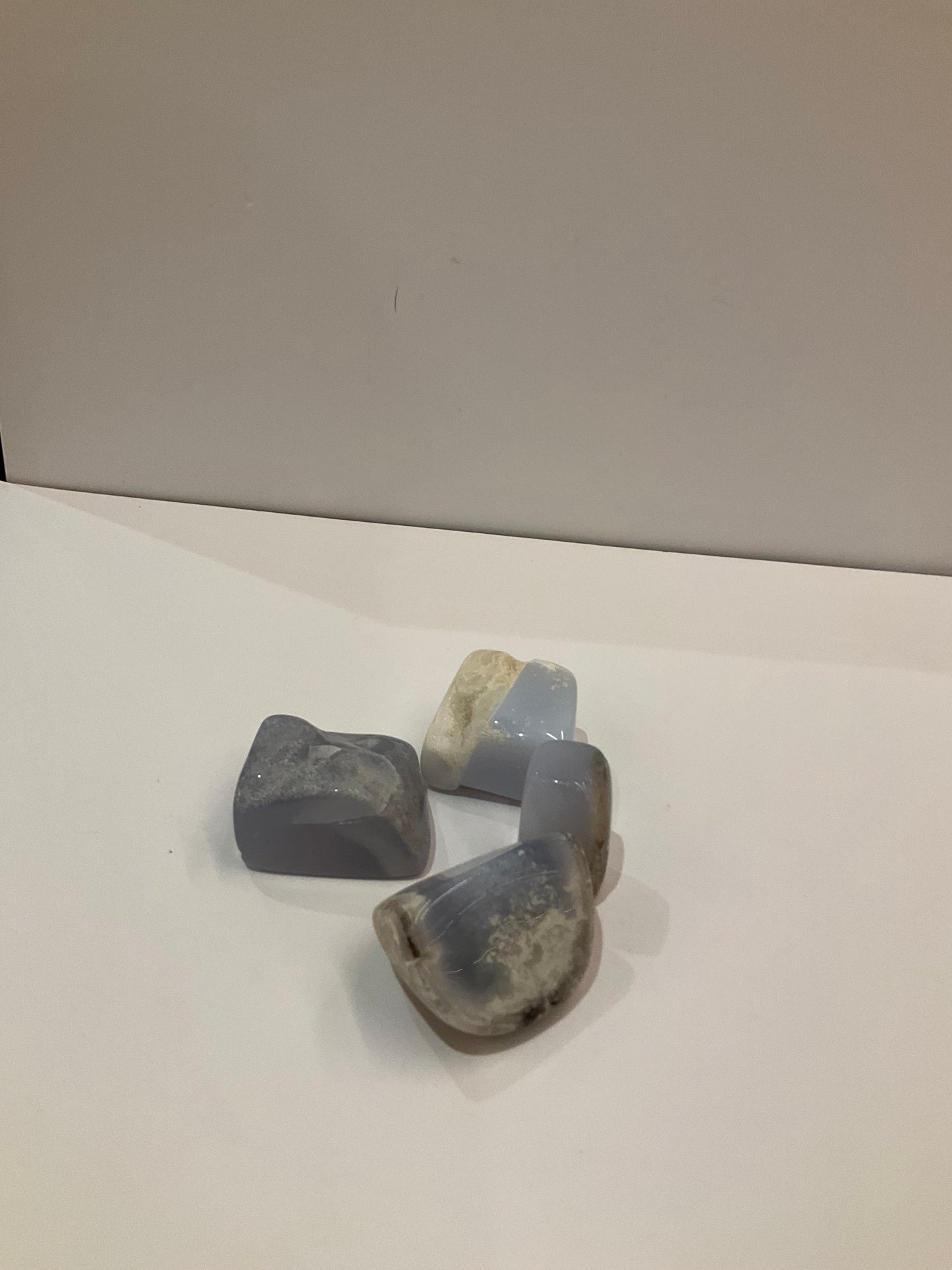 Blue Chalcedony Pocket Crystal