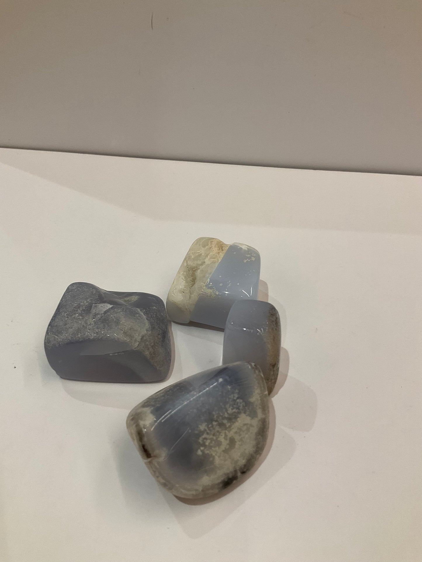 Blue Chalcedony Pocket Crystal