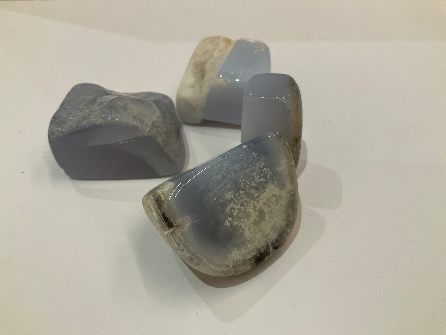 Blue Chalcedony Pocket Crystal