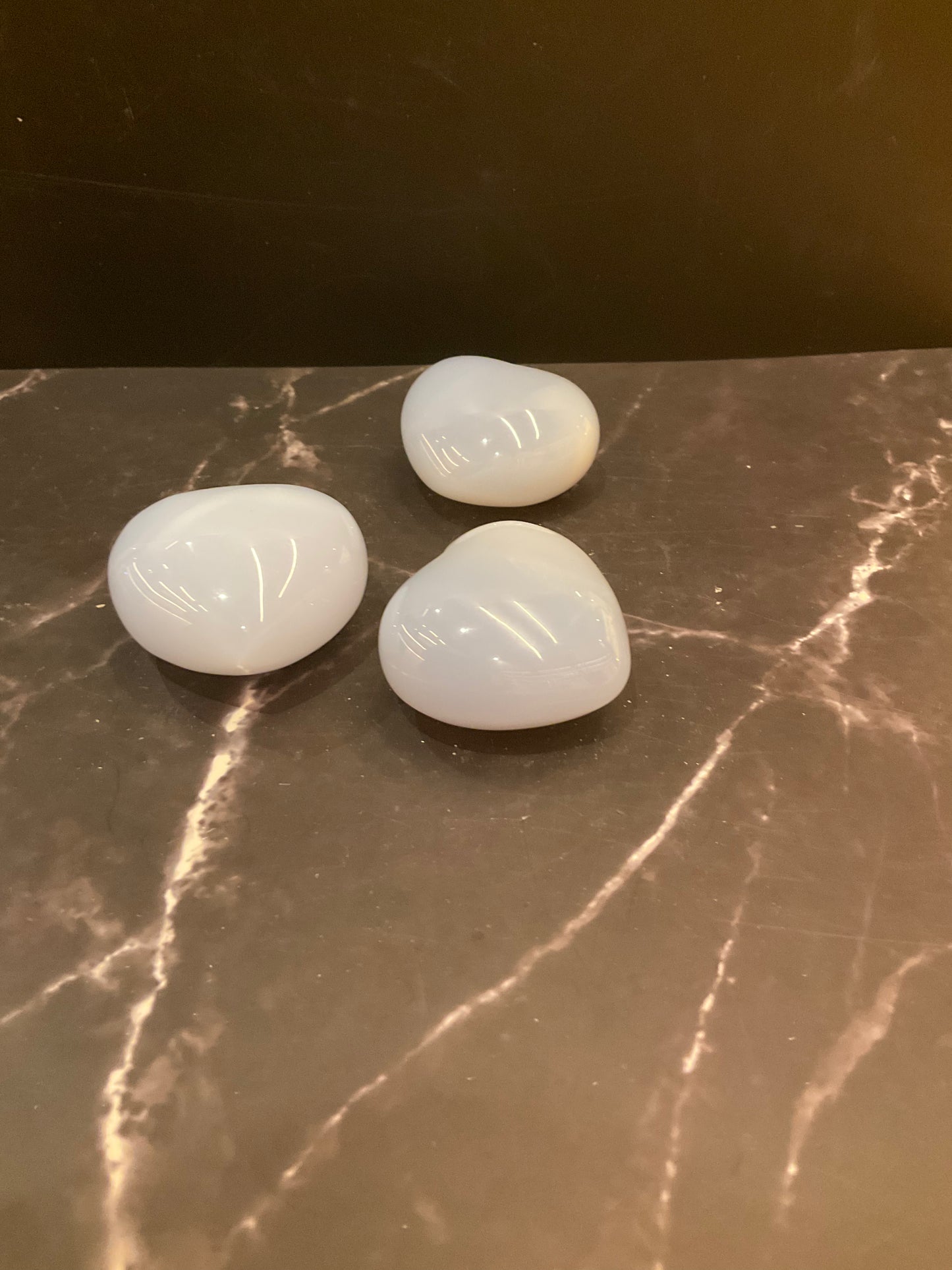 Blue Chalcedony Heart