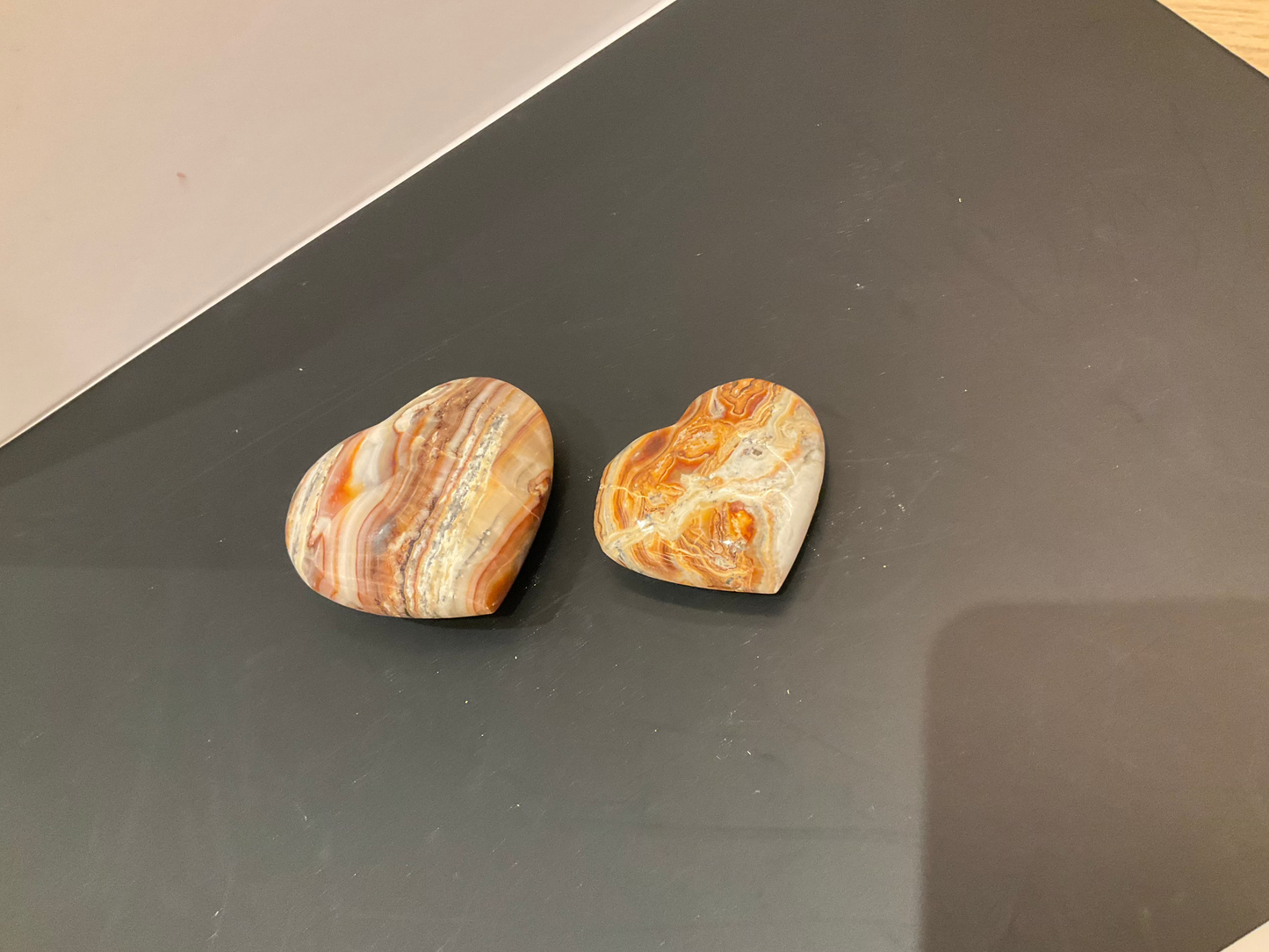Mexican Onyx Puffy Heart