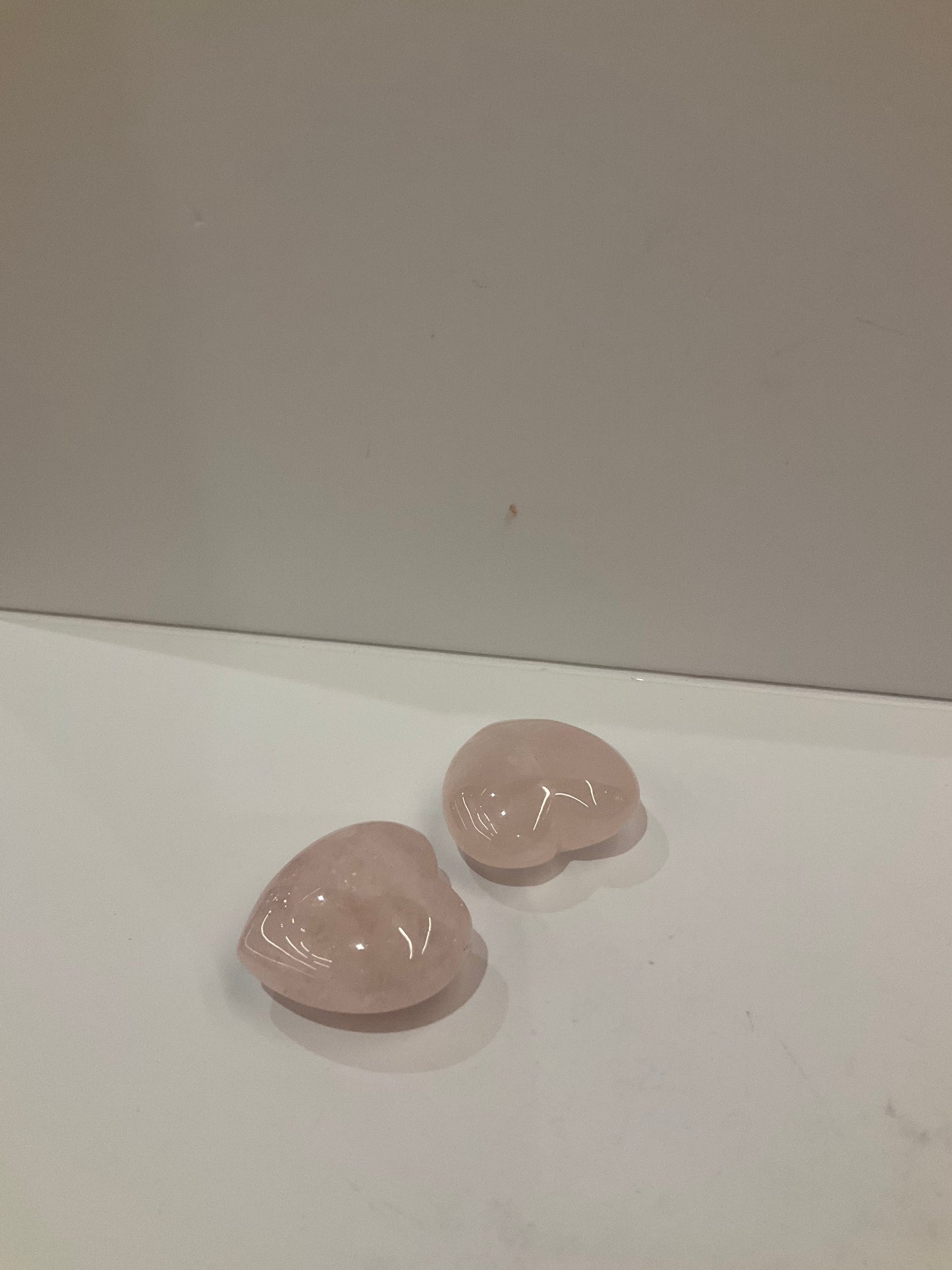 Rose Quartz Heart Shape – Decorative Rose Quartz Heart for Love, Harmony, and Emotional Clarity