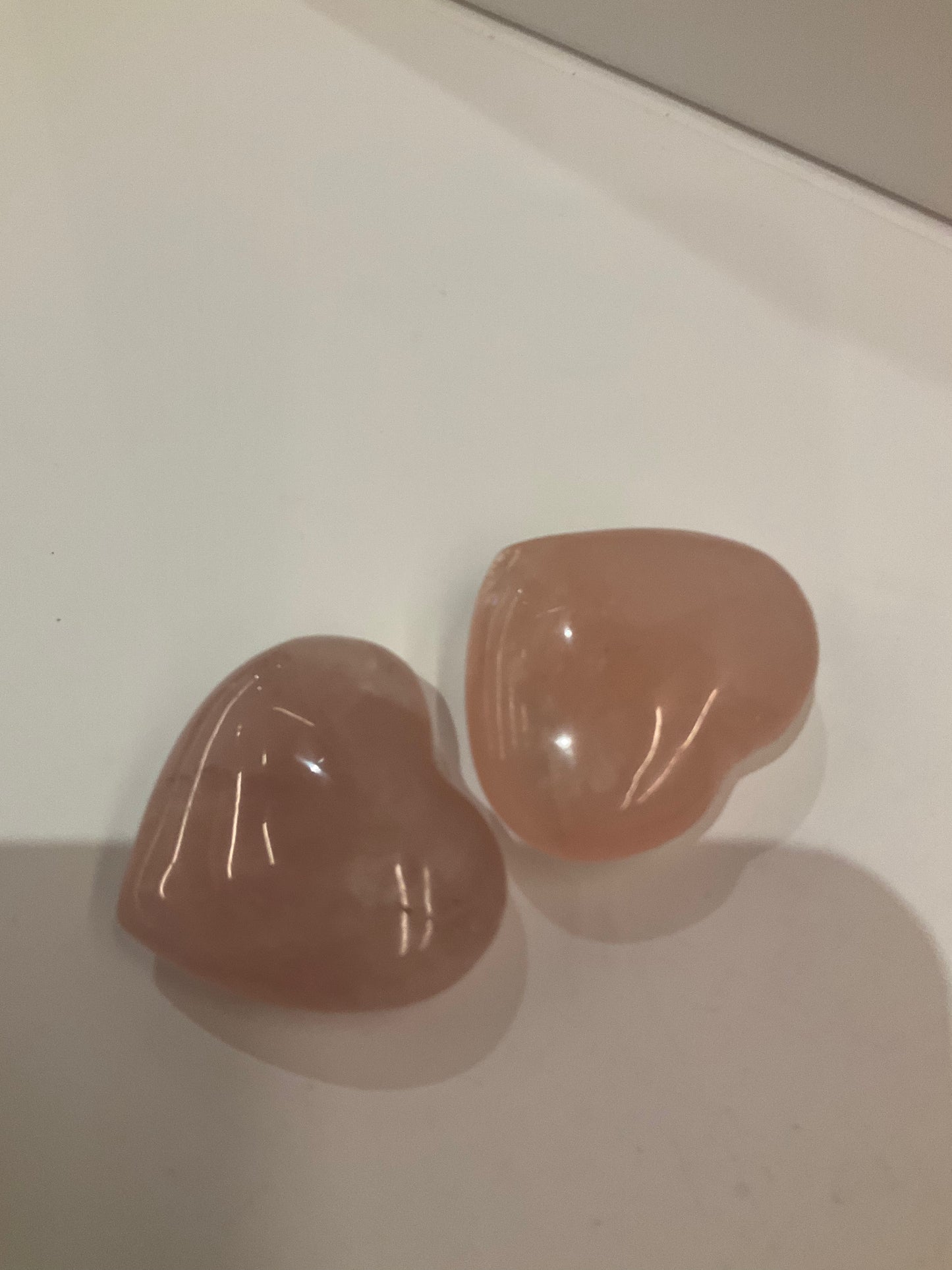 Rose Quartz Heart Shape – Decorative Rose Quartz Heart for Love, Harmony, and Emotional Clarity