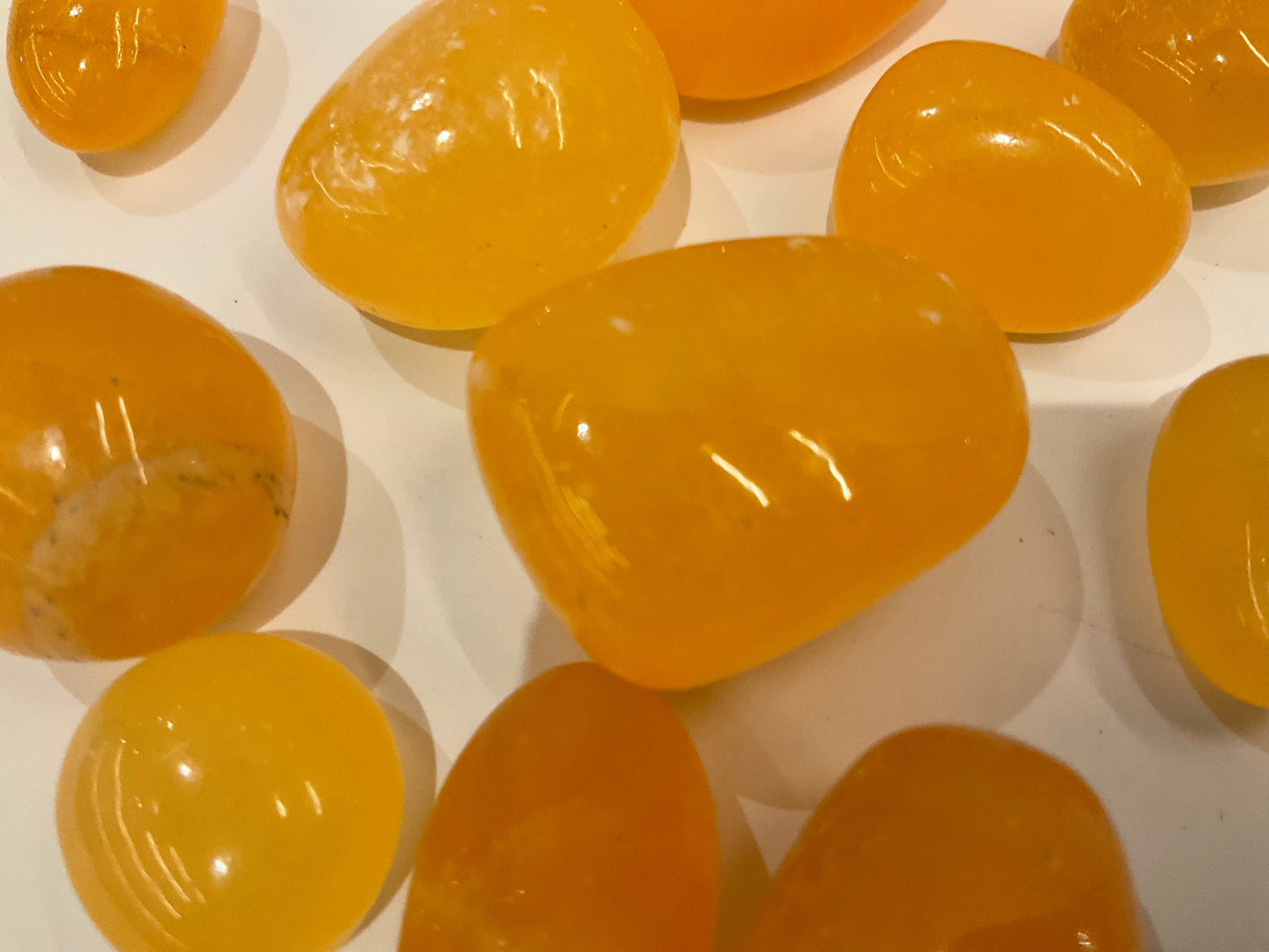 Orange Calcite Pocket Crystal