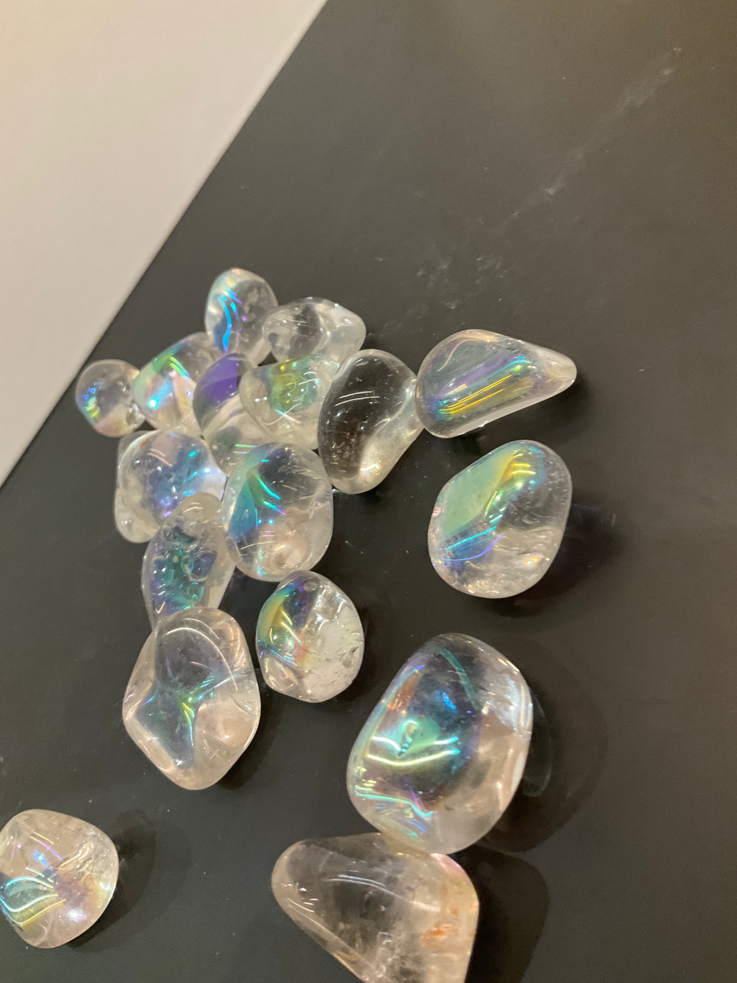 Aura Quartz Pocket Crystal