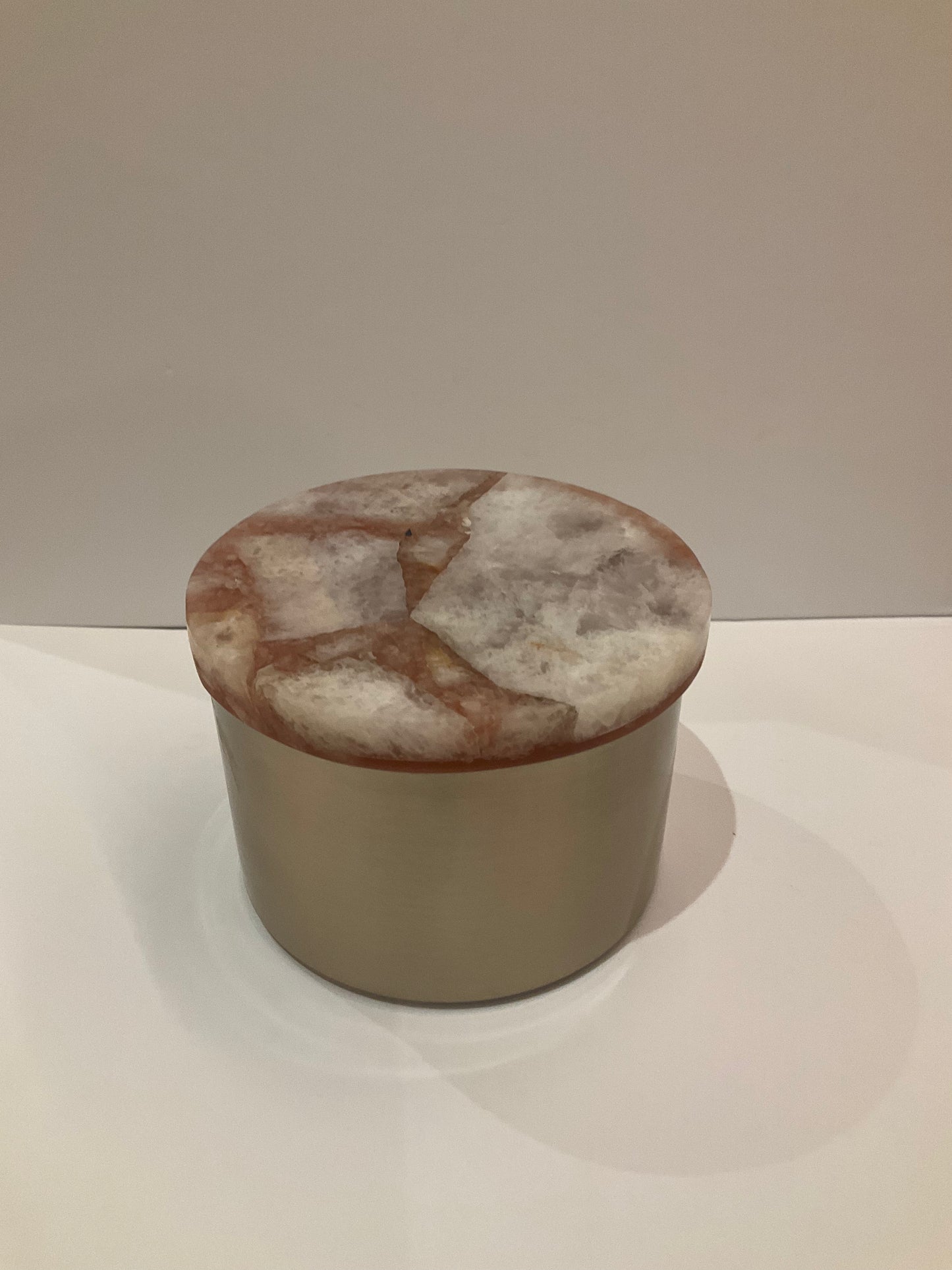 Rose Quartz Stone Box