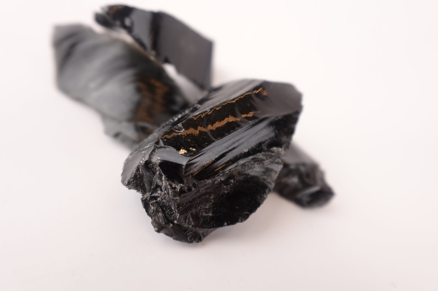 Black Obsidian chunk – Unpolished Black Obsidian for Protection and Energy