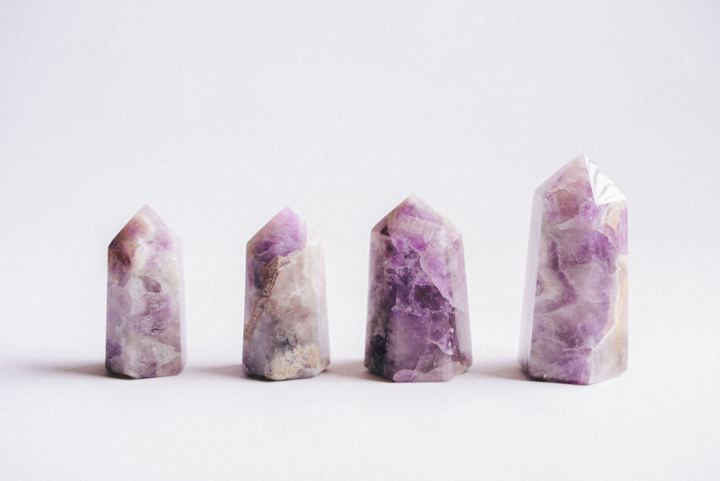Decorative-Chevron-Amethyst-Tower-for-Clarity-Balance-and-Natural-Style