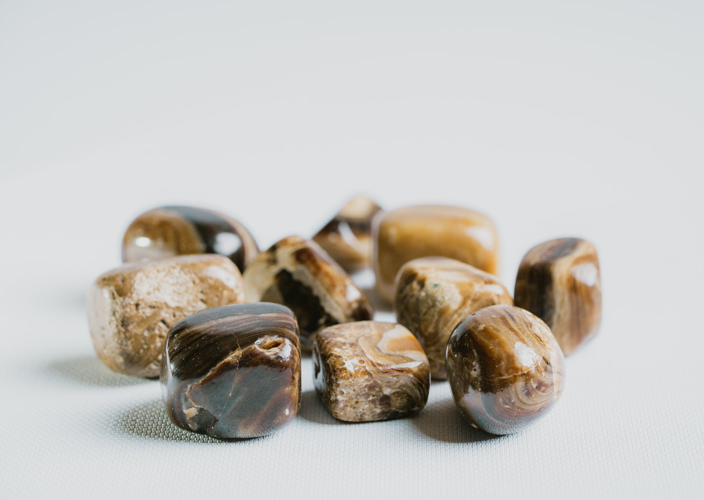 Chocolate Calcite Pocket Crystal – Warm Stone for Stability, Grounding, and Natural Beauty