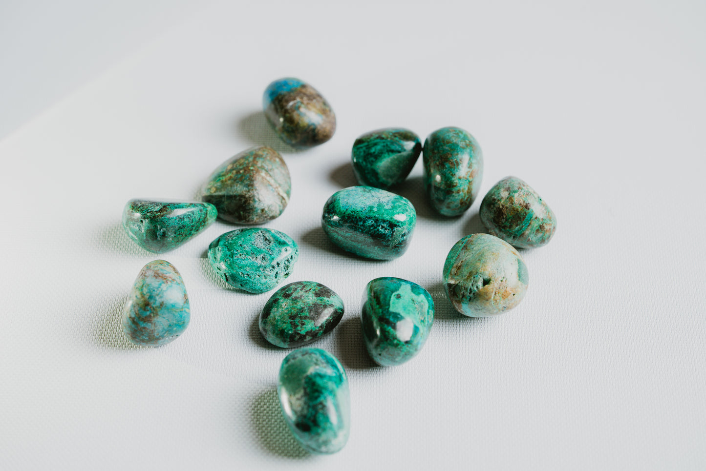 Chrysocolla Pocket Crystal – Calm, Expression, and Natural Beauty