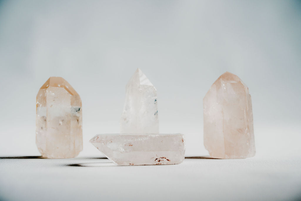 Clear Quartz Point with Cut Base – Crystal of Clarity and Energy for Balanced Spaces