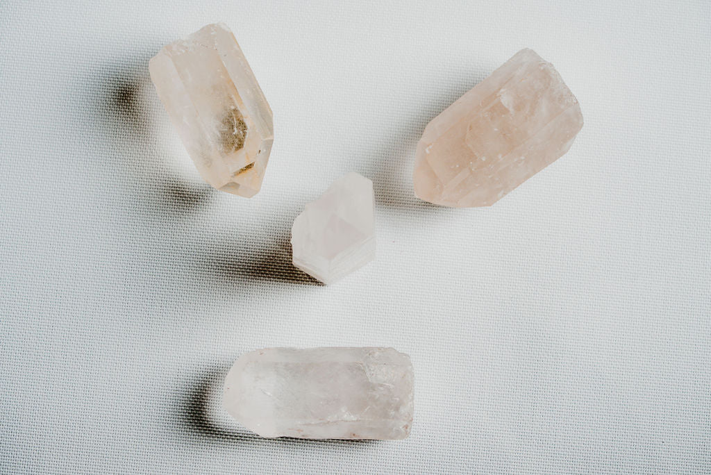 Clear Quartz Point with Cut Base – Crystal of Clarity and Energy for Balanced Spaces