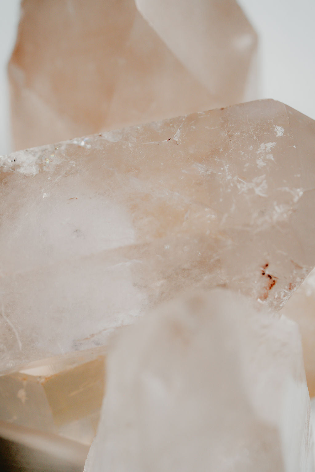 Clear Quartz Point with Cut Base – Crystal of Clarity and Energy for Balanced Spaces