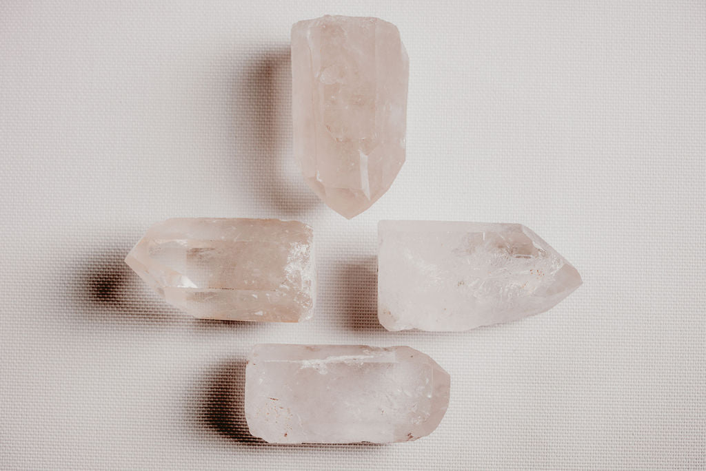 Clear Quartz Point with Cut Base – Crystal of Clarity and Energy for Balanced Spaces