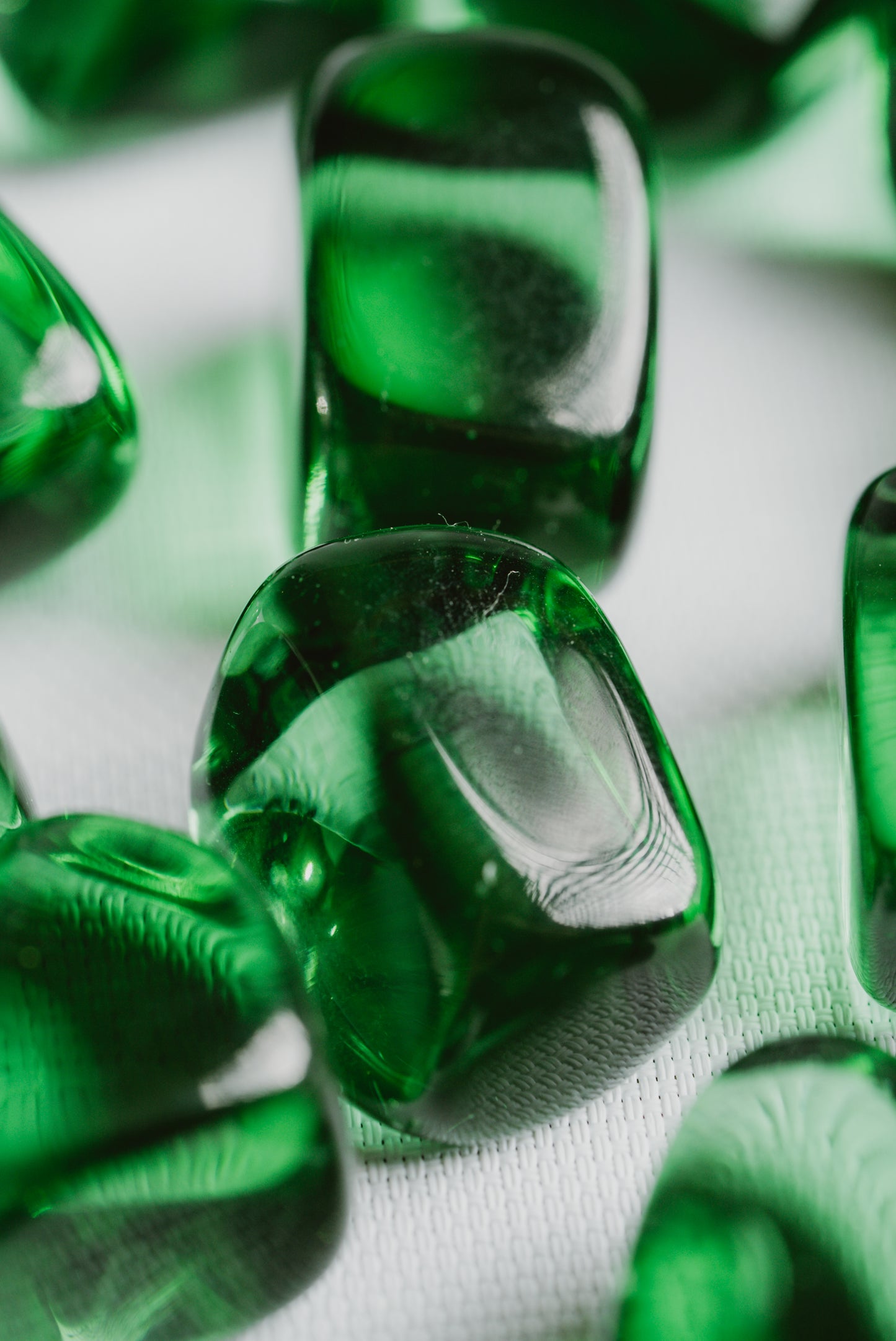 Green Obsidian Pocket Crystal – Volcanic Stone for Protection, Strength, and Natural Elegancel