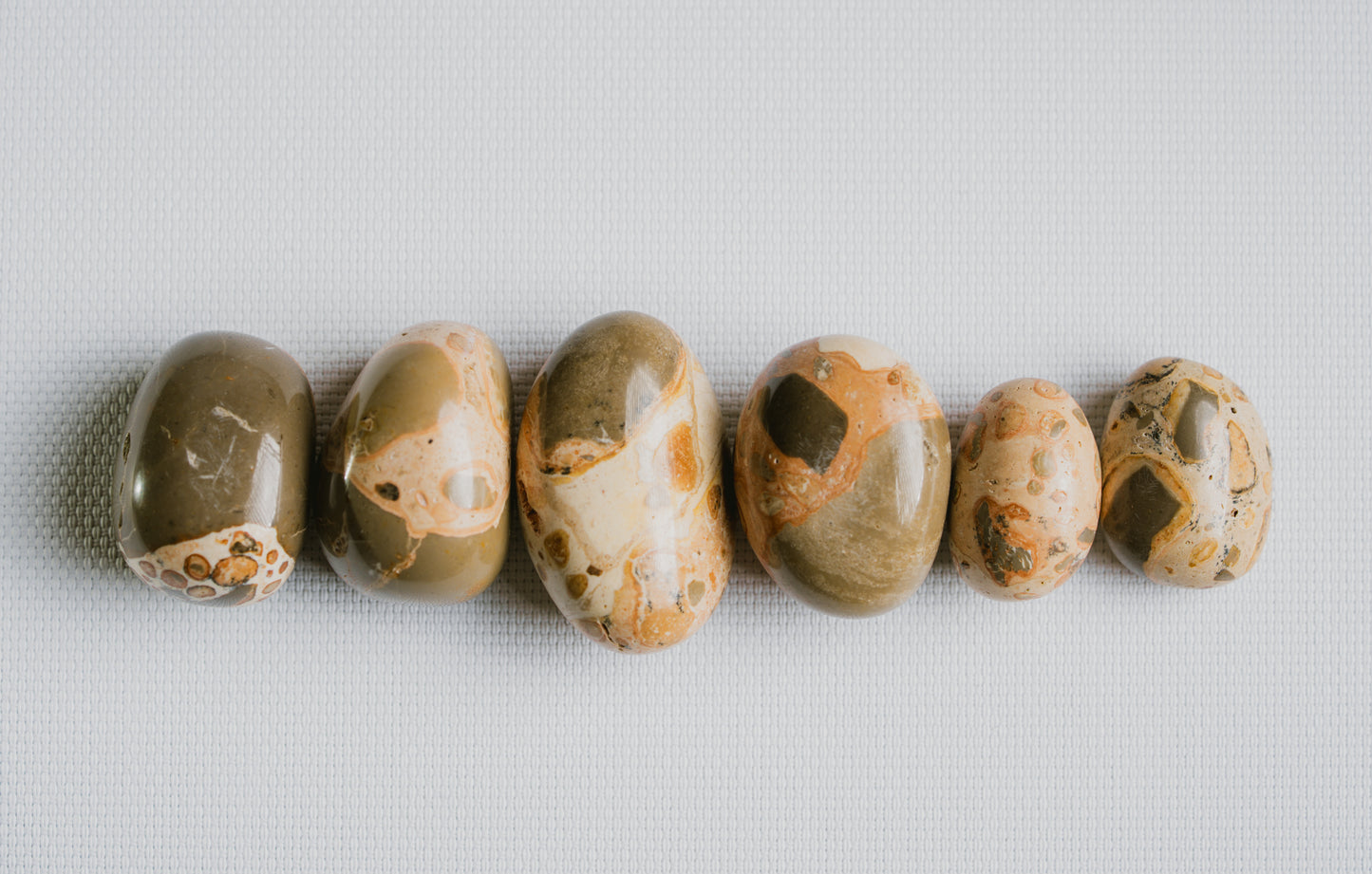 Leopard Skin Jasper Pocket Crystal – Stone of Strength, Protection, and Earth Connection