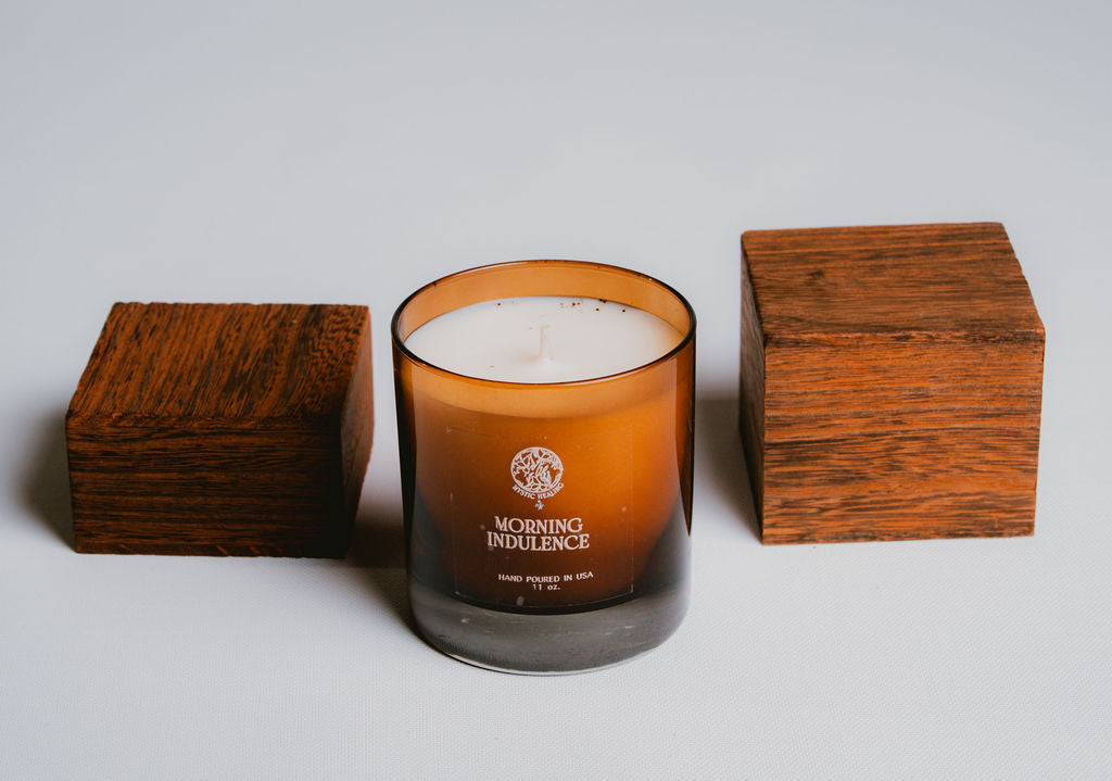 Morning Indulgence-French Coffee and Vanilla Aromatic Candle for Space Harmonization