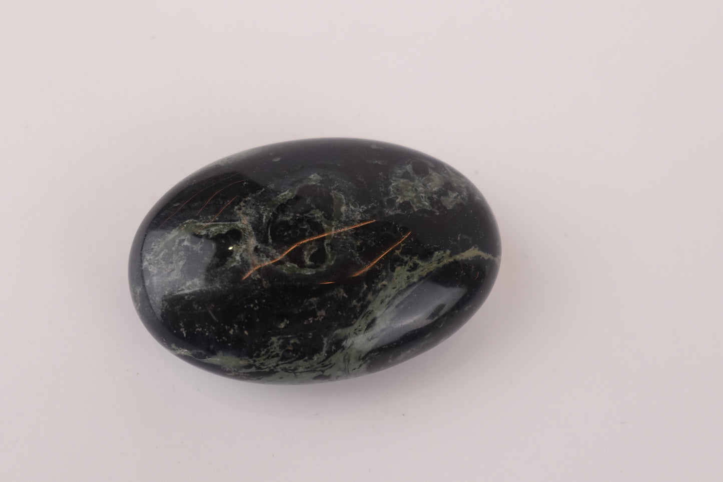 Natural Kambaba Jasper – Palm Stone for Calm and Balance