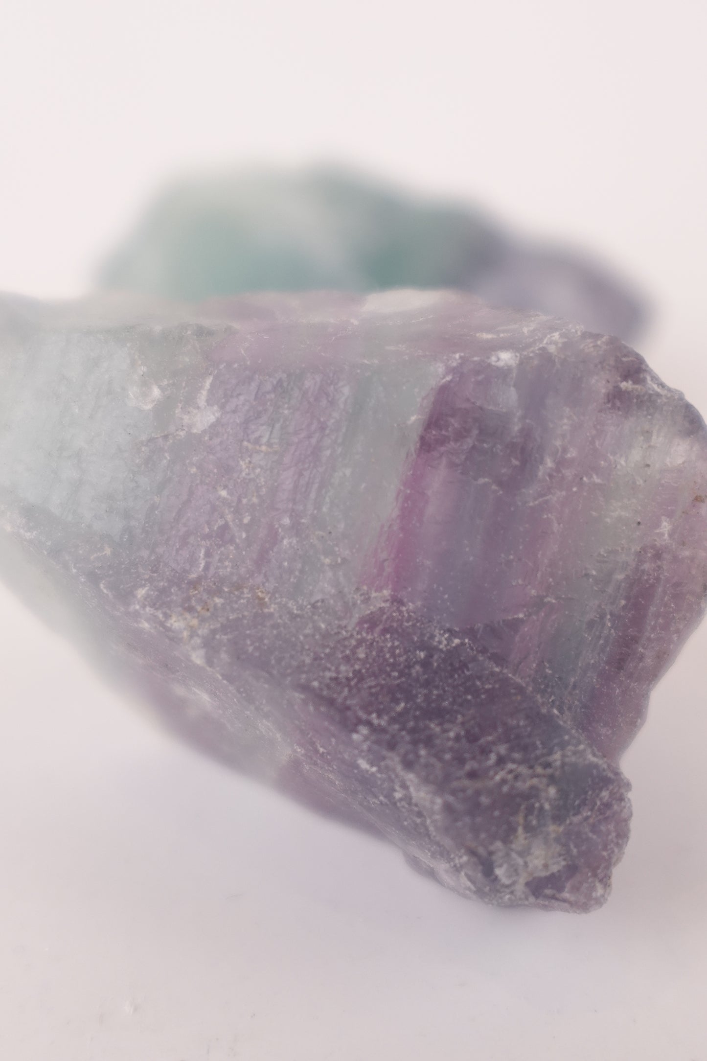 Natural Rainbow Fluorite Chunk – Raw Fluorite Stone for Energy and Collection