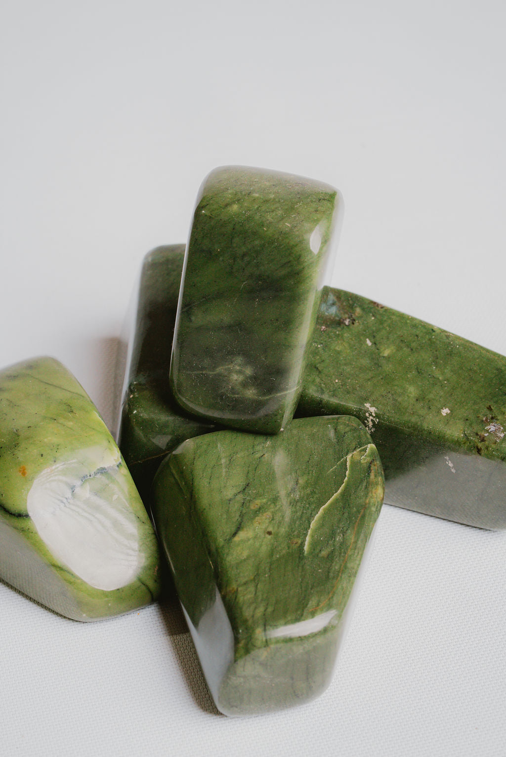 Nephrite Jade Free Form – Decorative Nephrite Jade Stone for Protection and Energy Stability