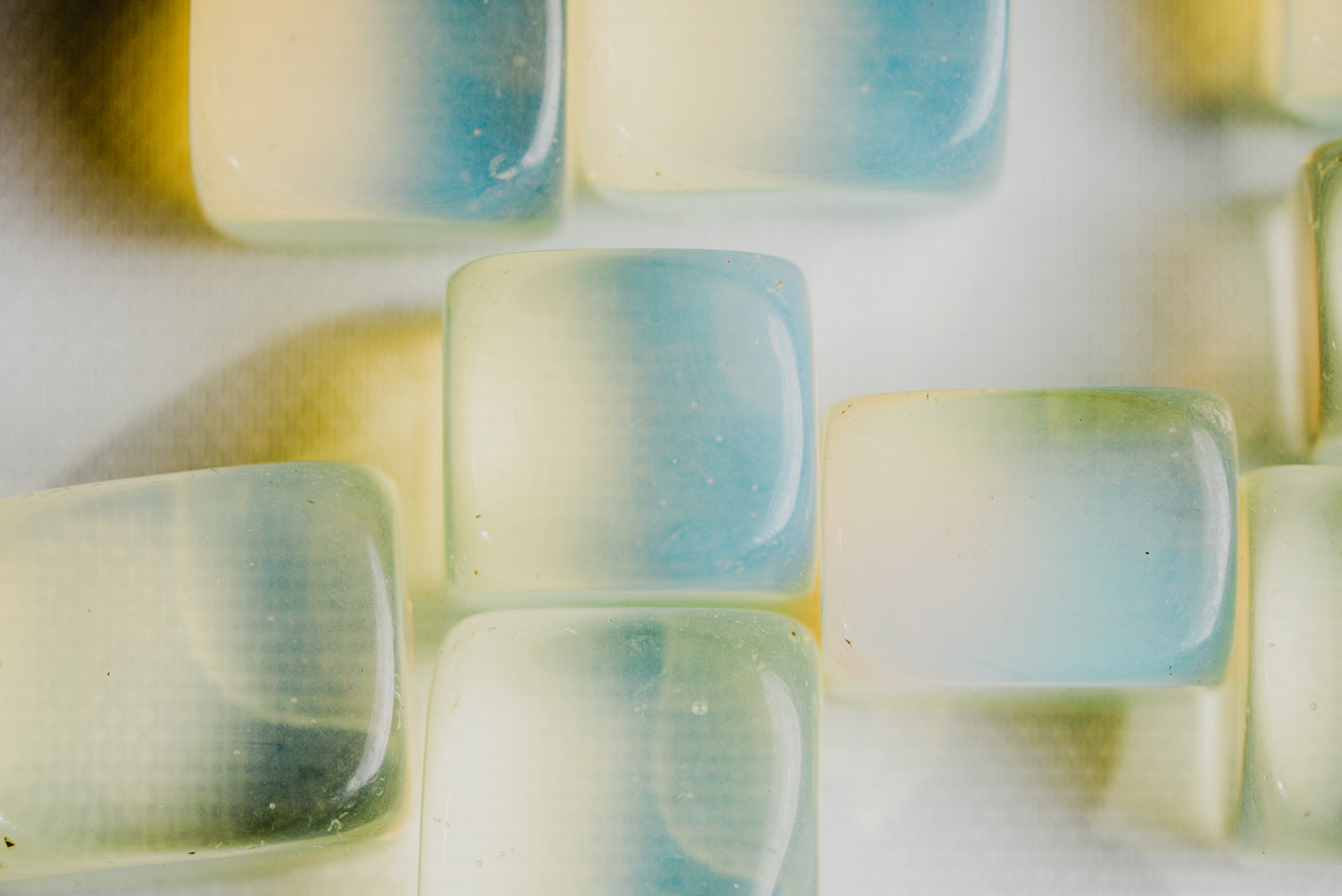 Opalite Pocket Crystal – Iridescent Stone for Calm, Communication, and Emotional Connection