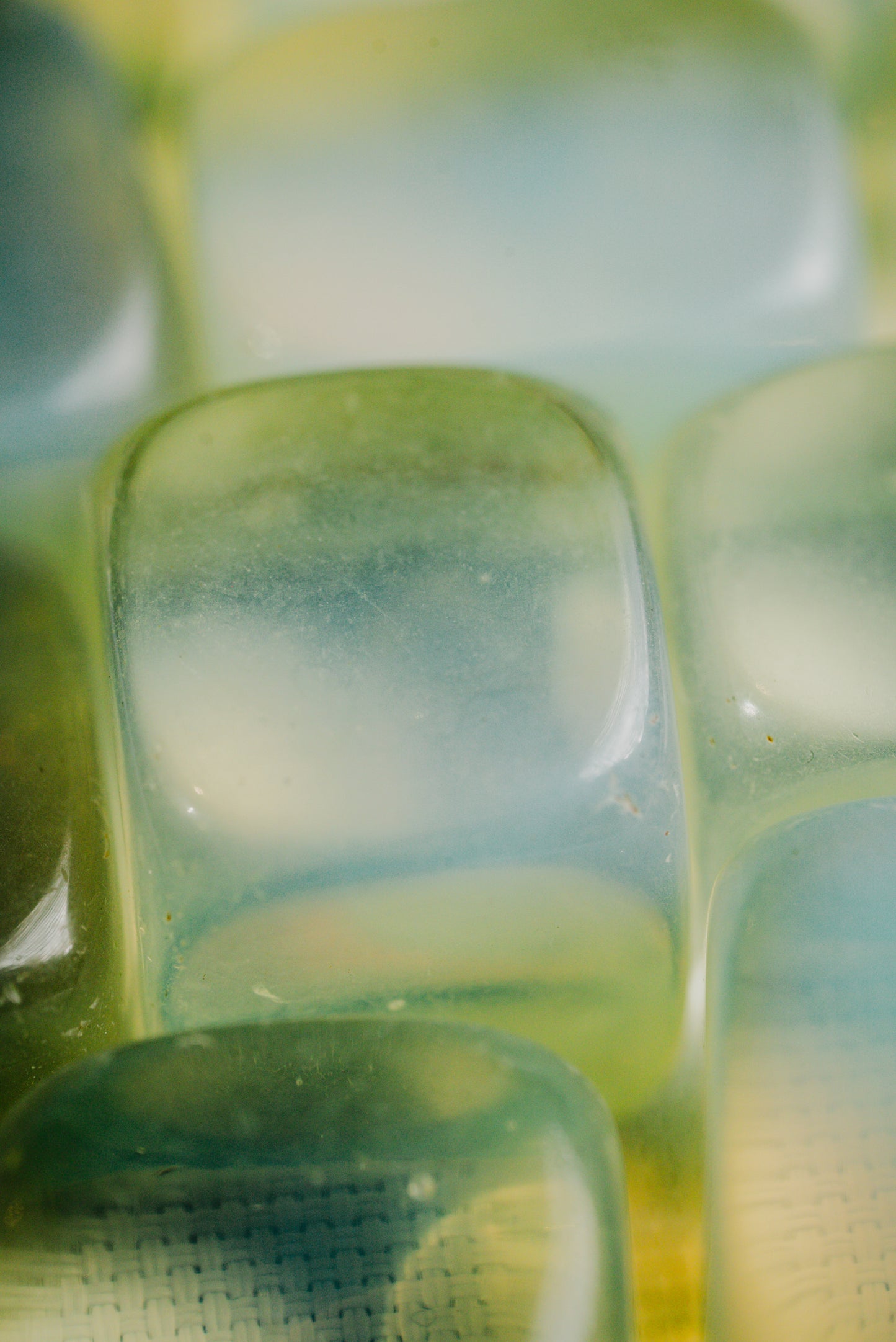Opalite Pocket Crystal – Iridescent Stone for Calm, Communication, and Emotional Connection