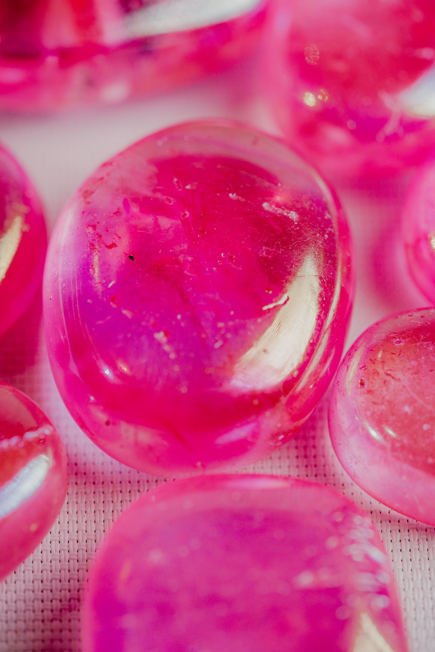 Pink Aura – Titanium Pink Pocket Crystal for Emotional Balance and Subtle Beauty