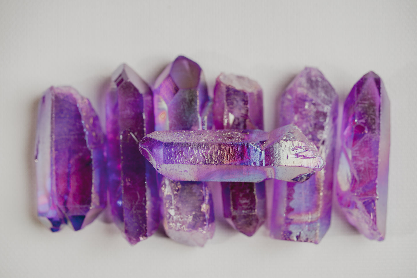 Purple Aura – Titanium Aura Purple Points for Protection and Spiritual Alignment