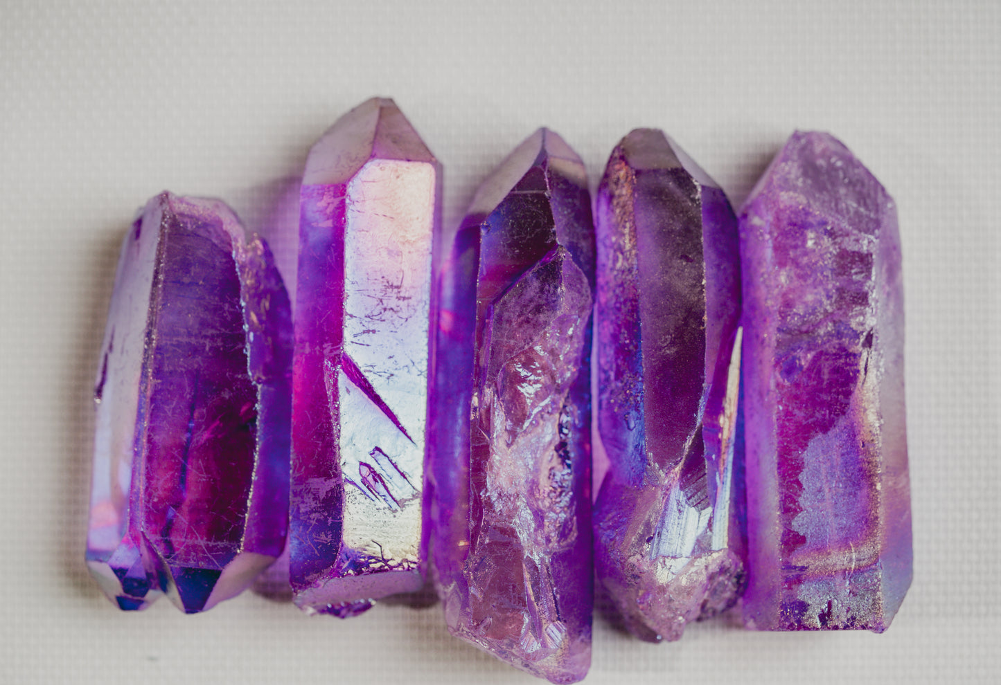 Purple Aura – Titanium Aura Purple Points for Protection and Spiritual Alignment