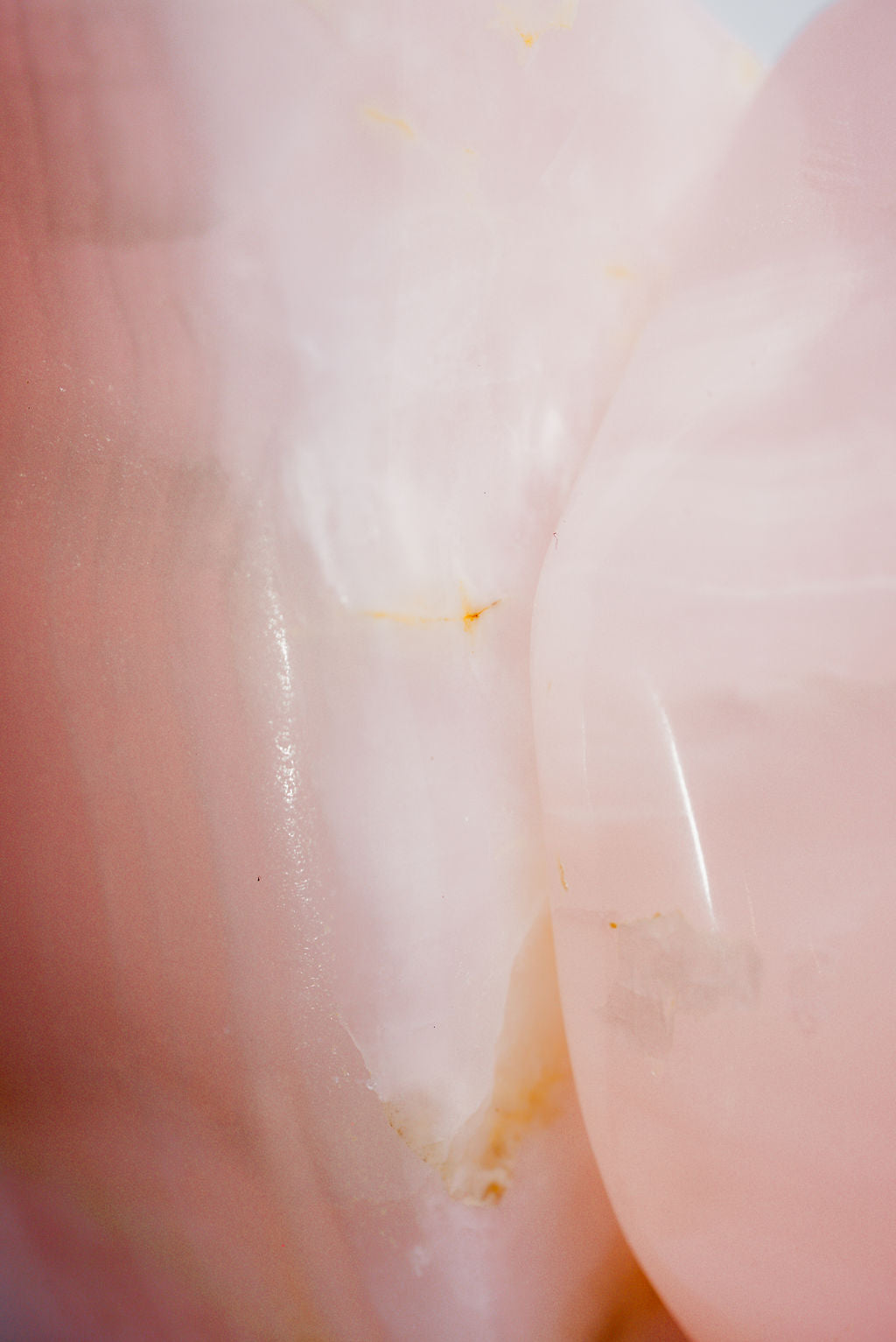 oval rose quartz