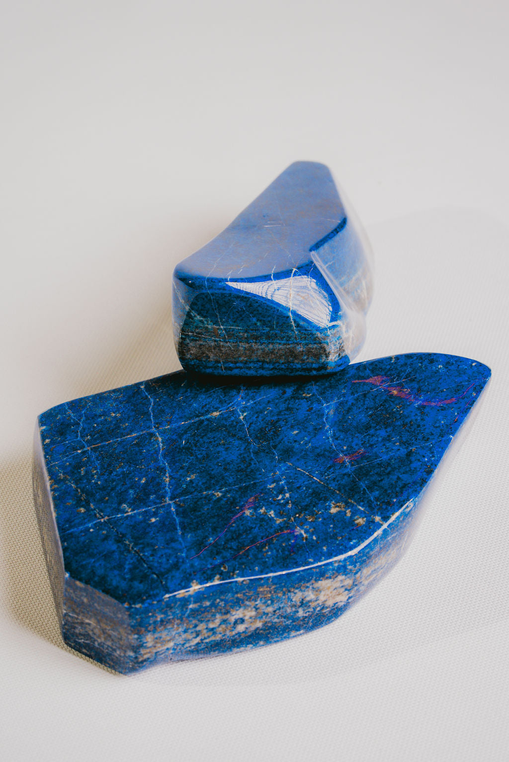 Self-Standing Lapis Lazuli Set – Decorative Lapis Lazuli Figures for Wisdom and Mental Clarity
