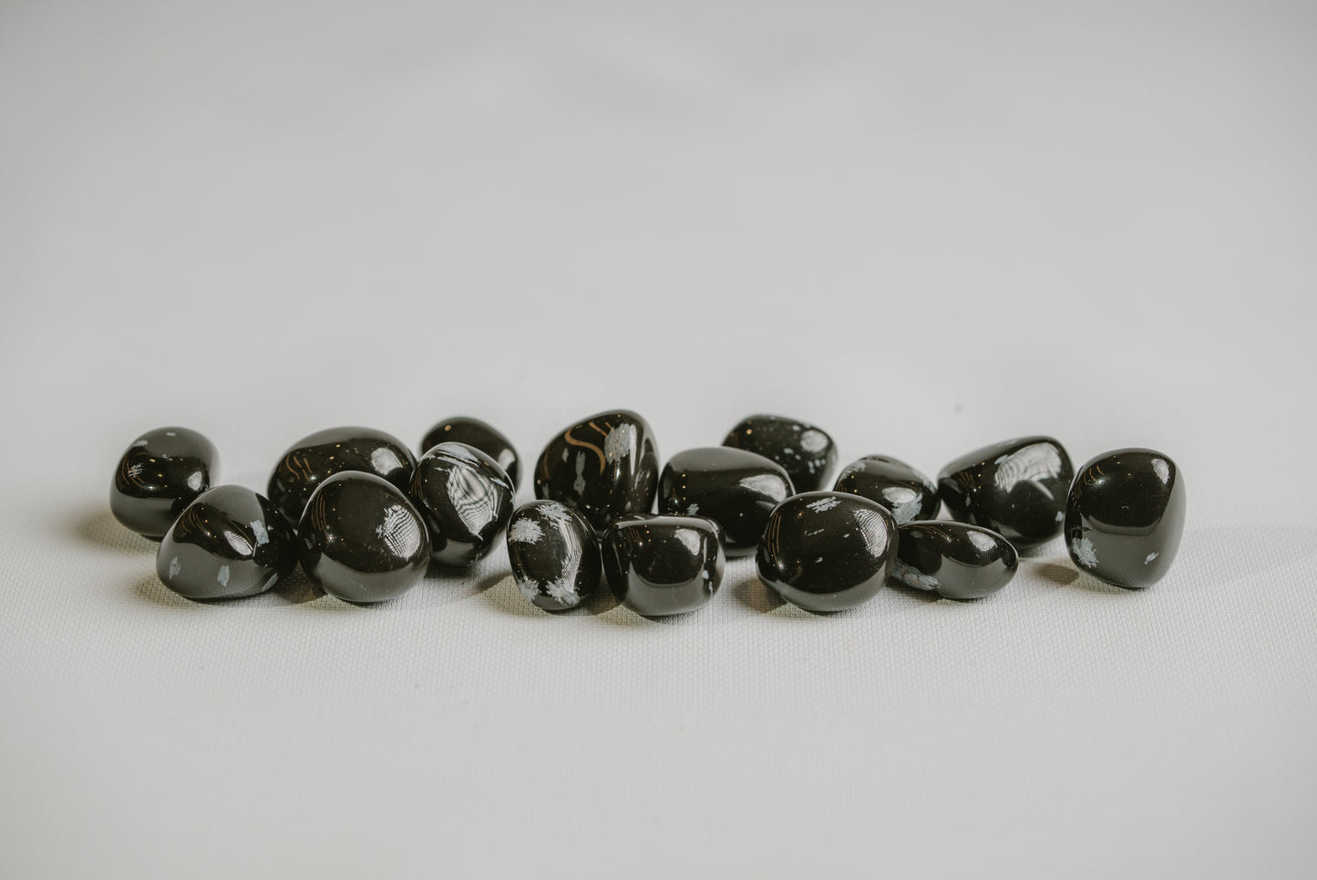 Snowflake Obsidian Pocket Crystal – Stone of Calm, Clarity, and Inner Focus