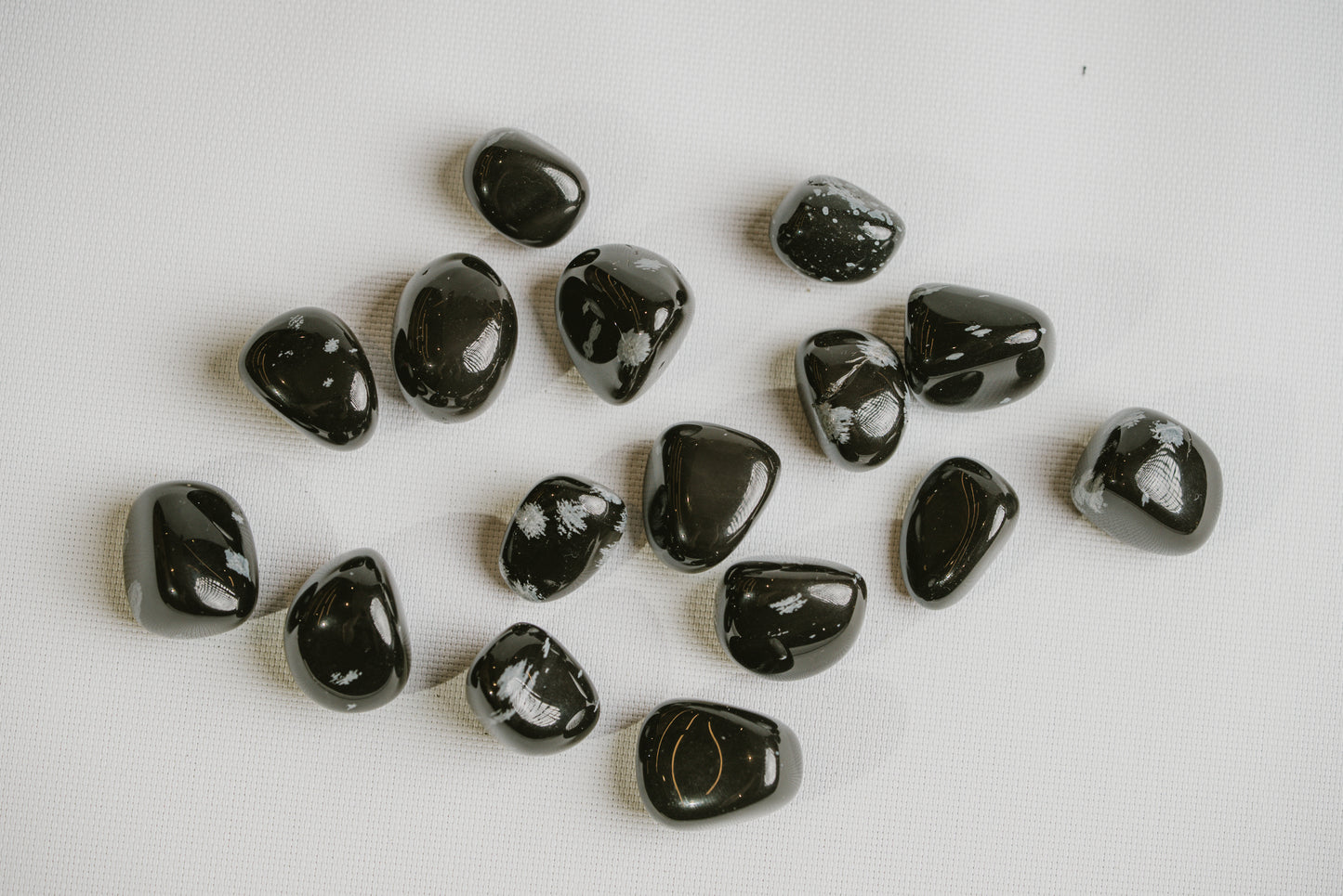 Snowflake Obsidian Pocket Crystal – Stone of Calm, Clarity, and Inner Focus