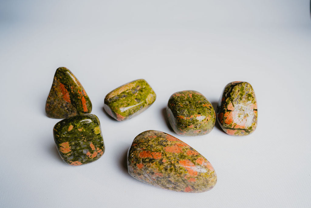 Unakite Free Form – Unakite Stone for Balance and Connection to Nature