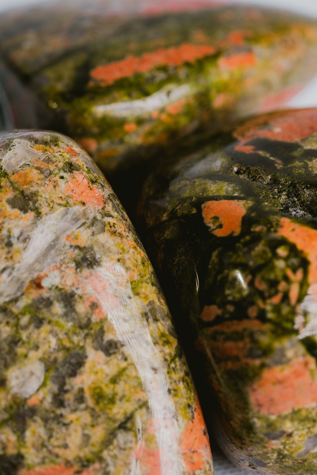 Unakite Free Form – Unakite Stone for Balance and Connection to Nature