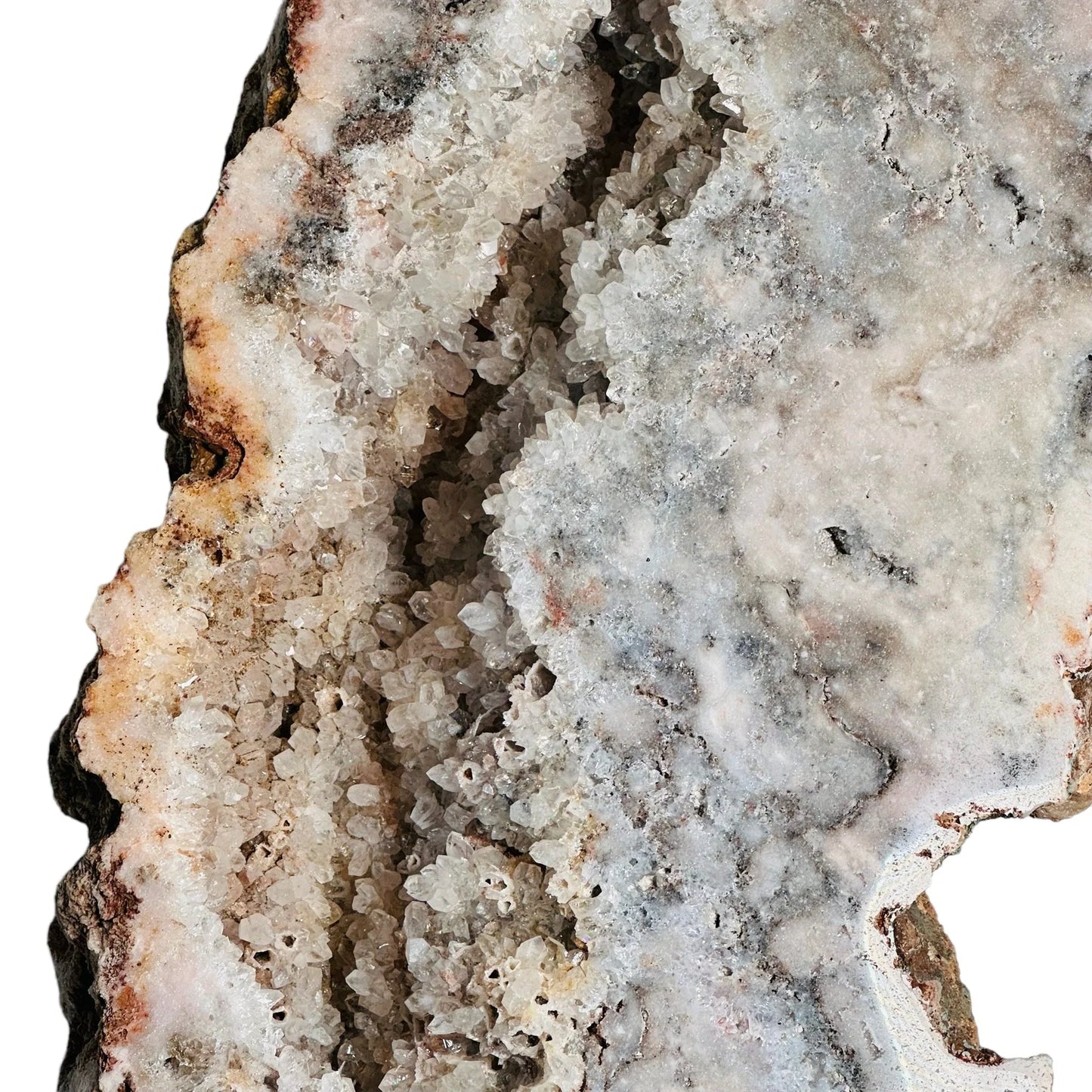 Heartlight Halo – Pink Amethyst Wall Art for Harmony and Sacred Beauty