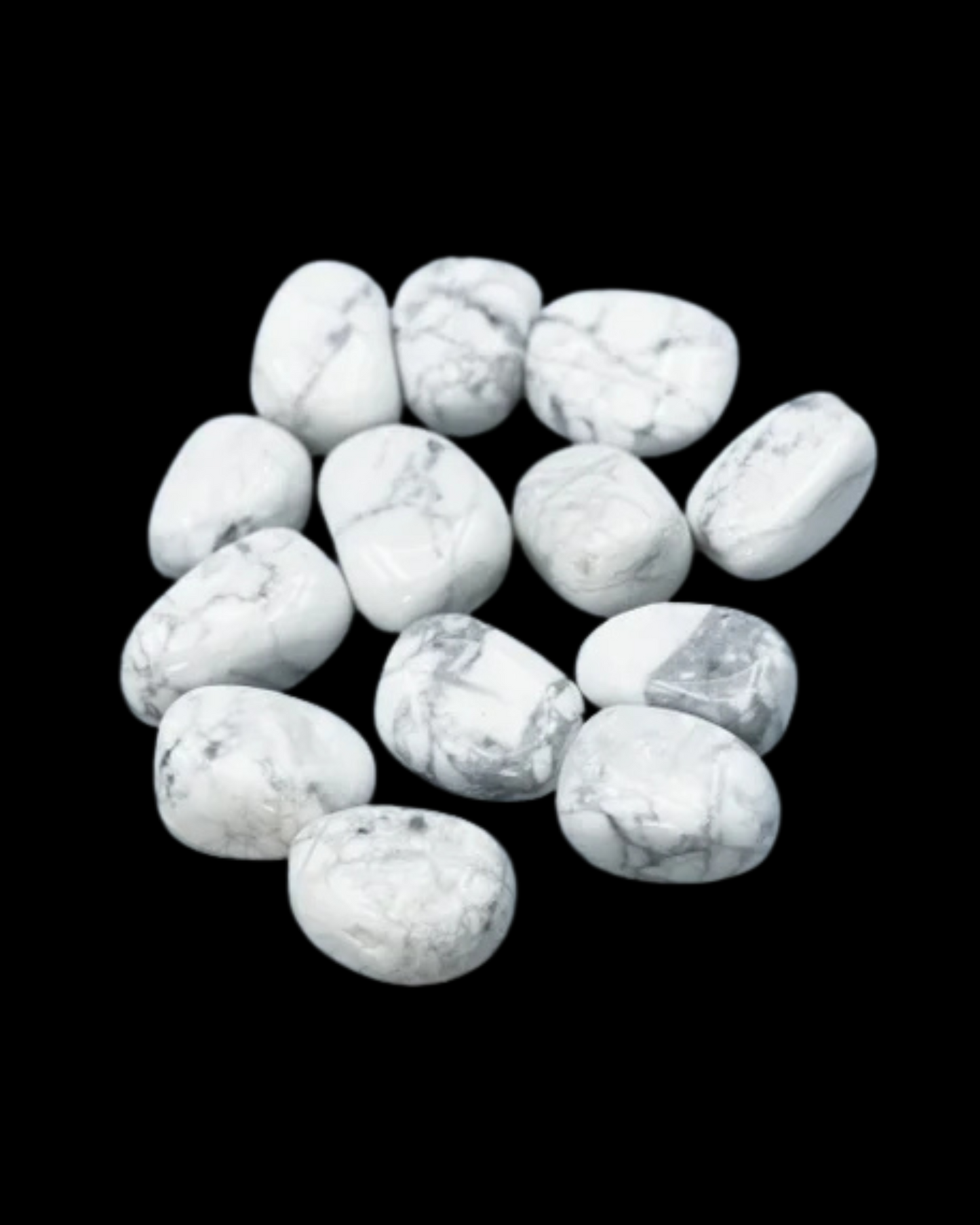Howlite Pocket Crystal – White Stone for Calm, Balance, and Subtle Elegance