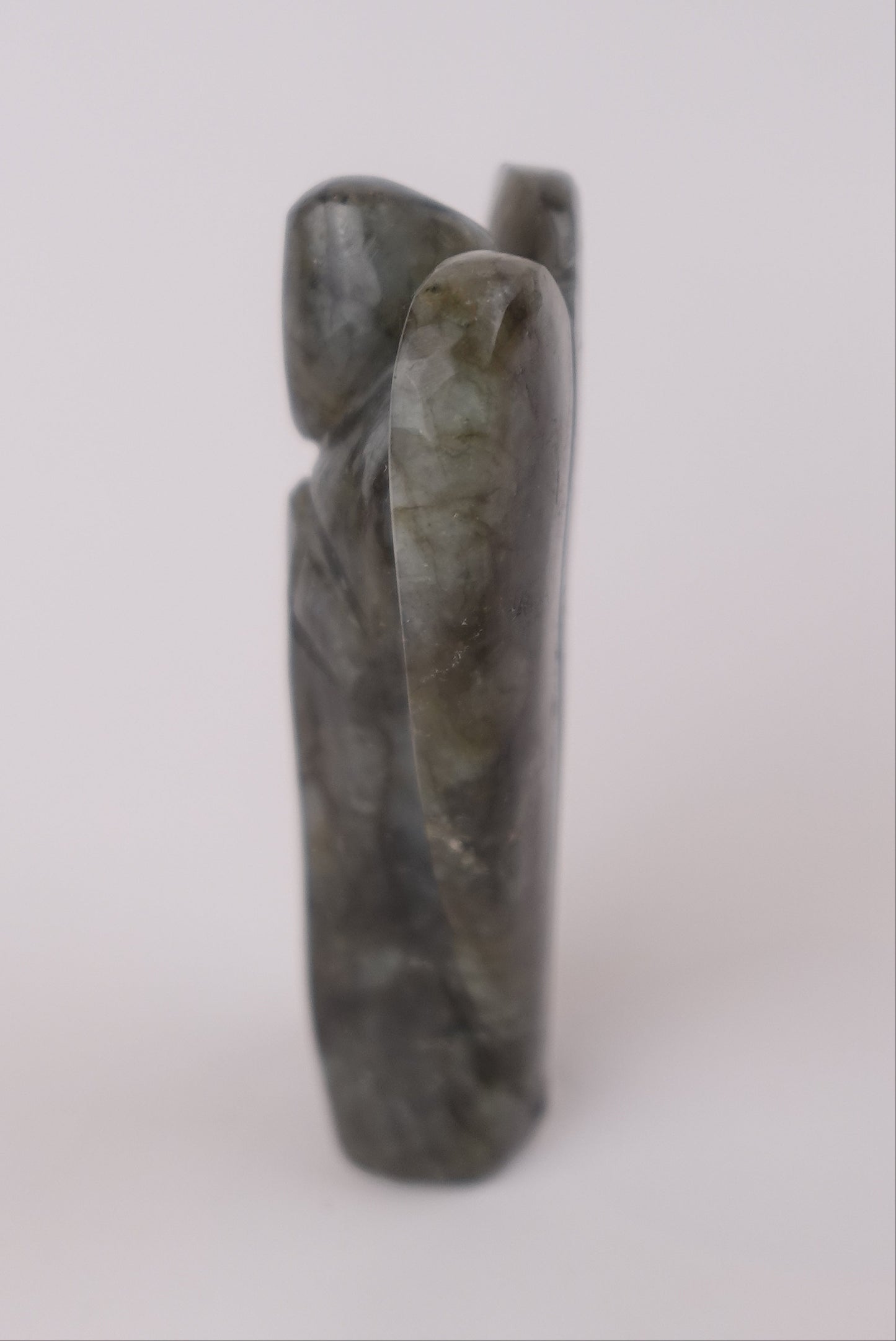 Hand Carved Natural Green Jade angels-Green Jade Angels for Peace and Emotional Healing