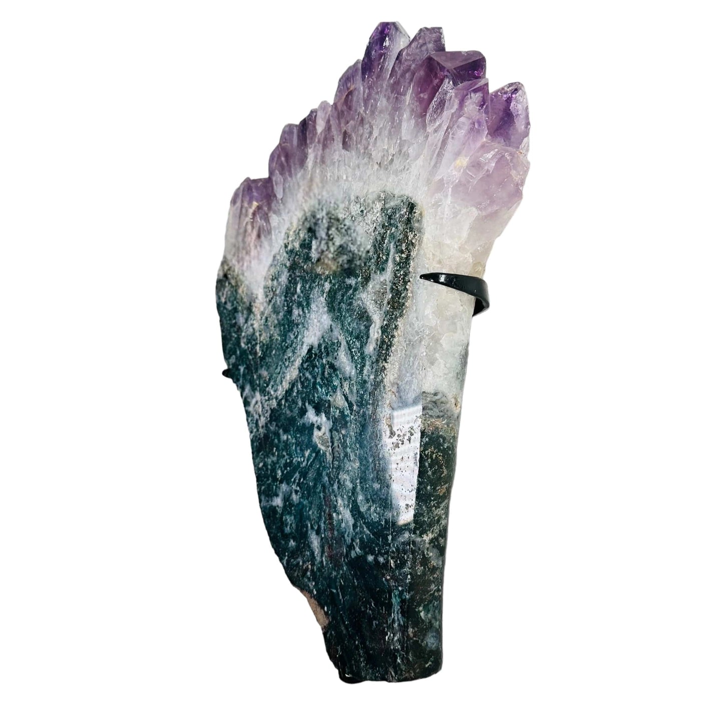 Sacred Earth – Amethyst and Jasper Wall Art for Harmony and Inner Strength