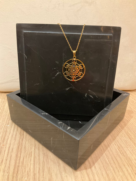 Metatron Seven Chakras Pendant