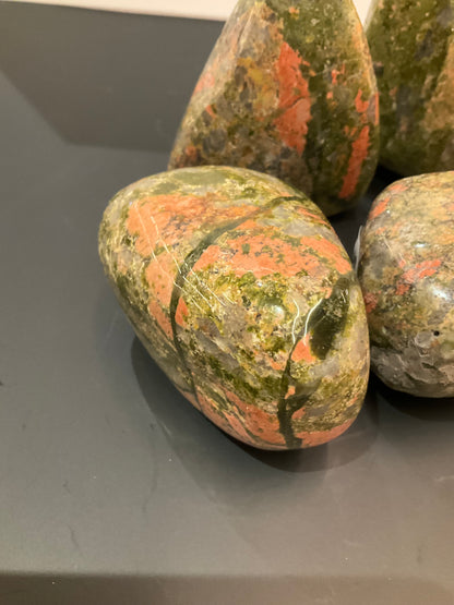 Unakite Free Form – Unakite Stone for Balance and Connection to Nature